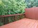 Spacious deck overlooking private wooded area, perfect for relaxing and enjoying nature at 202 Linden Park Ln, Cary, NC 27519