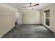 Well-lit bedroom featuring gray carpeting at 1517 Wiljohn Rd, Garner, NC 27529