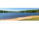 Sandy lake access with grassy area at 173 Nashua Dr, Louisburg, NC 27549