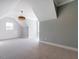 Bright bedroom with vaulted ceiling, neutral walls, and plush carpeting at 142 Lila Dr, Pittsboro, NC 27312