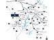 Area map highlighting the location of Ryan's Crossing in relation to key points of interest at 142 Lila Dr, Pittsboro, NC 27312