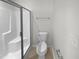 Bathroom with a shower and toilet at 6631 Perry Creek Rd, Raleigh, NC 27616