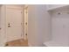 Bright hallway with built-in bench seating at 10 Harvest View Way, Franklinton, NC 27525