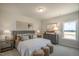 Spacious bedroom featuring a plush bed and stylish decor at 11 Claude Creek Dr, Smithfield, NC 27577