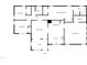Floor plan showcasing a living room, kitchen, and multiple bedrooms at 1421 Athens Dr, Raleigh, NC 27606