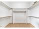 Spacious walk-in closet with ample shelving and hanging space at 4155 Us-421, Lillington, NC 27546