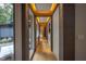 Light-filled hallway with wood floors and modern design at 23930 Cherry, Chapel Hill, NC 27517