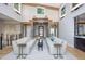 Spacious living room with high ceilings and wood floors at 23930 Cherry, Chapel Hill, NC 27517
