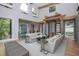 Open living area with high ceilings and a view of the entryway at 23930 Cherry, Chapel Hill, NC 27517