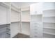 Spacious walk-in closet with ample hanging space and shelving at 23930 Cherry, Chapel Hill, NC 27517