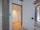 Modern home elevator with wood floors and sleek design at 23930 Cherry, Chapel Hill, NC 27517