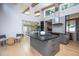 Spacious kitchen featuring an island and breakfast bar at 23930 Cherry, Chapel Hill, NC 27517