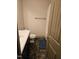 Bathroom with a single vanity and tiled floor at 95 Crownside Dr, Four Oaks, NC 27524