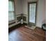 Dining area with access to a back deck at 95 Crownside Dr, Four Oaks, NC 27524