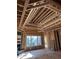 Living room framing with a high ceiling at 22005 Turner, Chapel Hill, NC 27517