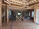 Large living room framing with windows and doors at 22005 Turner, Chapel Hill, NC 27517