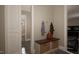 Convenient entryway with bench seating and coat hooks at 9417 Rawson Ave, Raleigh, NC 27613