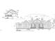House plans showing front and side elevations at 7 Blackhorn Ct, Pittsboro, NC 27312