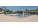 Community pool with a water slide and a kiddie pool at 7 Blackhorn Ct, Pittsboro, NC 27312