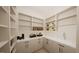 Well-organized pantry with ample shelving and countertop space at 9413 Rawson Ave, Raleigh, NC 27613