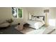 Bright bedroom with a king-size bed and stylish decor at 9413 Rawson Ave, Raleigh, NC 27613