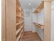 Large walk-in closet with ample shelving and hanging space at 515 W Lenoir St # 101, Raleigh, NC 27601