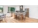 Modern kitchen with stainless steel appliances and a large island at 515 W Lenoir St # 101, Raleigh, NC 27601