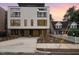 Modern two-unit building with sleek design and double garages at 515 W Lenoir St # 102, Raleigh, NC 27601