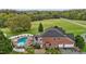 House with a pool and detached garage at 4600 Scottland Dr, Mebane, NC 27302