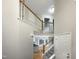Two story entryway with view of living area and kitchen at 104 Deerwalk Ct, Cary, NC 27513