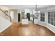 Kitchen with island and breakfast nook at 104 Deerwalk Ct, Cary, NC 27513