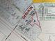 Plot map showing lot lines and property boundaries at 1229 Tulip St, Clayton, NC 27520