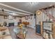 Finished basement with furniture and a glass coffee table at 9336 Baileywick Rd, Raleigh, NC 27615