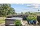 Hot tub with scenic view and lush landscaping at 1021 Dimmocks Mill Rd, Hillsborough, NC 27278