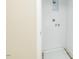 Convenient laundry room with hookups and a drain at 705 Jefferson St, Henderson, NC 27536