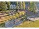 Community playground with play structures and benches at 532 Lena Cir, Chapel Hill, NC 27516