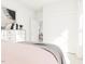 Bedroom with a double bed, dresser, and view of another room at 2412 Adrift Road, Fuquay Varina, NC 27526
