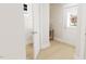 Bright entryway with open door leading to backyard at 2404 Adrift Rd, Fuquay Varina, NC 27526