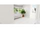 Bright hallway with window seat and ample natural light at 2404 Adrift Rd, Fuquay Varina, NC 27526