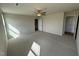 Spacious bedroom with carpet flooring and ceiling fan at 139 Grace Ridge Ct, Benson, NC 27504