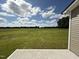 Spacious backyard with a large grassy area at 139 Grace Ridge Ct, Benson, NC 27504