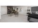 Home office with desk, chairs, and built-in shelving at 2413 Adrift Rd, Fuquay Varina, NC 27526