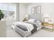 Comfortable bedroom with a plush bed and ample natural light at 2413 Adrift Rd, Fuquay Varina, NC 27526