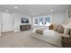 Main bedroom with large windows and a sitting area at 3024 White Rail Dr, Fuquay Varina, NC 27526