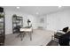 Home office with a desk, chairs, and built-in shelving at 3024 White Rail Dr, Fuquay Varina, NC 27526