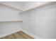 Large walk-in closet with double hanging rods at 2411 Adrift Rd, Fuquay Varina, NC 27526