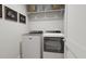 Bright laundry room with washer and dryer at 2415 Adrift Rd, Fuquay Varina, NC 27526