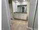 Double vanity bathroom with granite countertop at 53 Grace Ridge Ct, Benson, NC 27504