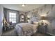 Charming bedroom with decorative wall and comfortable bedding at 1901 Puffin Dr # 195, Haw River, NC 27258