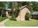 Brick home with a well maintained lawn at 500 W Woodcroft Pkwy Pkwy # 8C, Durham, NC 27713